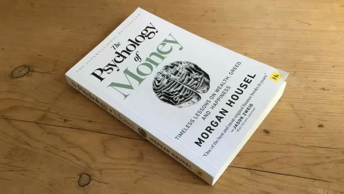 The cover of The Psychology of Money by Morgan Housel